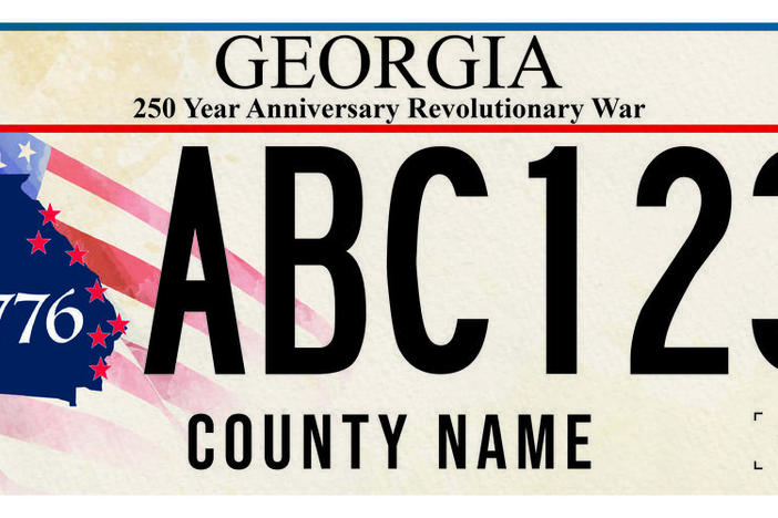 Sample USA Semiquincentennial/America 250 Plate